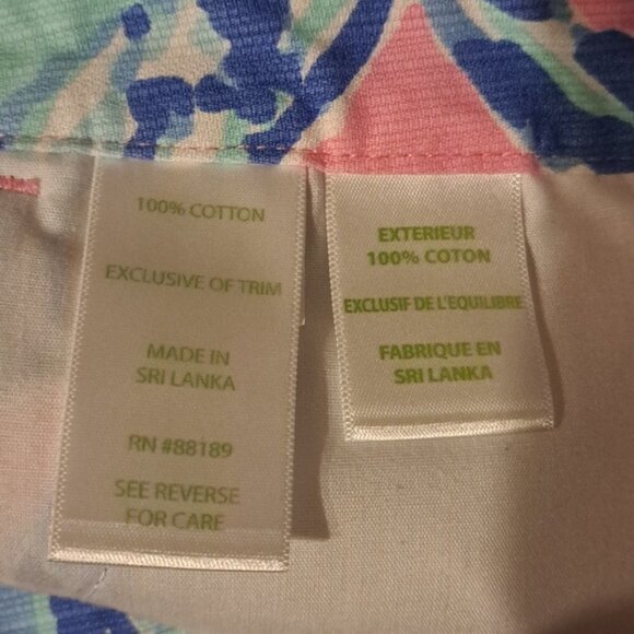 Lilly Pulitzer women's shorts size 4, Adie Barefoot Princess style 20948 - Picture 5 of 6